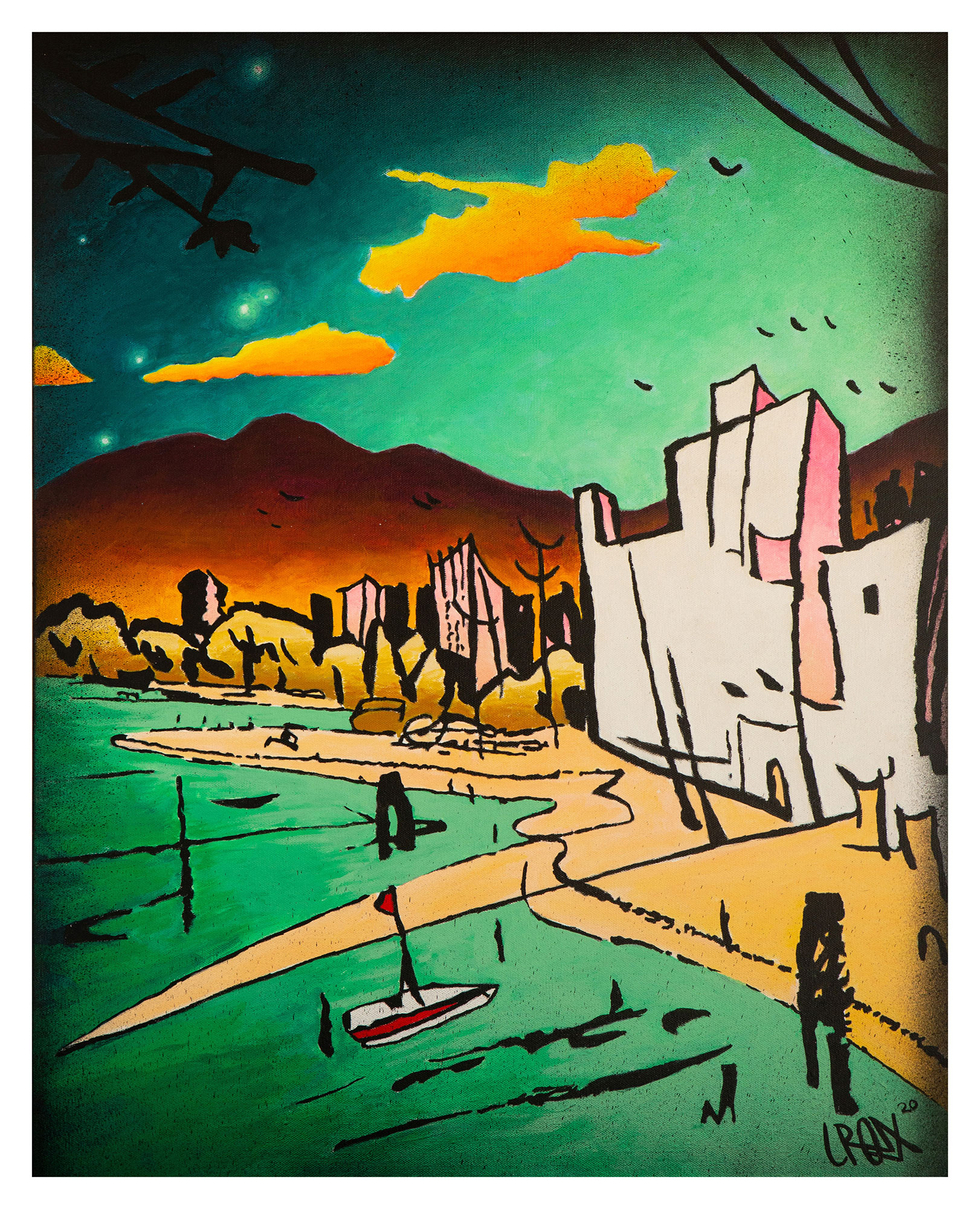 Acrylic on canvas (30”x 24”) 2020